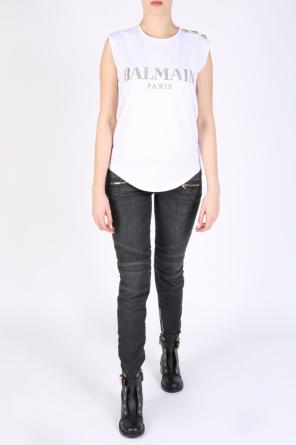 Sequinned oversize top, zdjęcie 2 Sequinned oversize top od Balmain